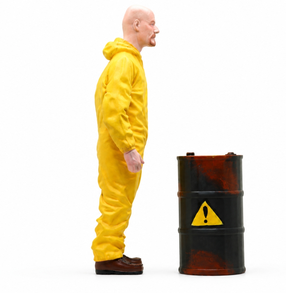 فیگور والتر وایت - Walter White | فول بادی + بشکه