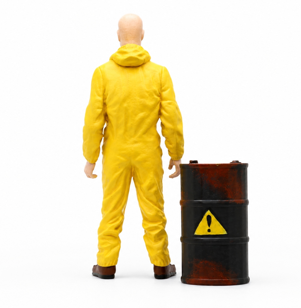 فیگور والتر وایت - Walter White | فول بادی + بشکه